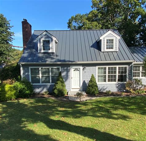 metal roof on a cape cod house|metal roofing contractors massachusetts.